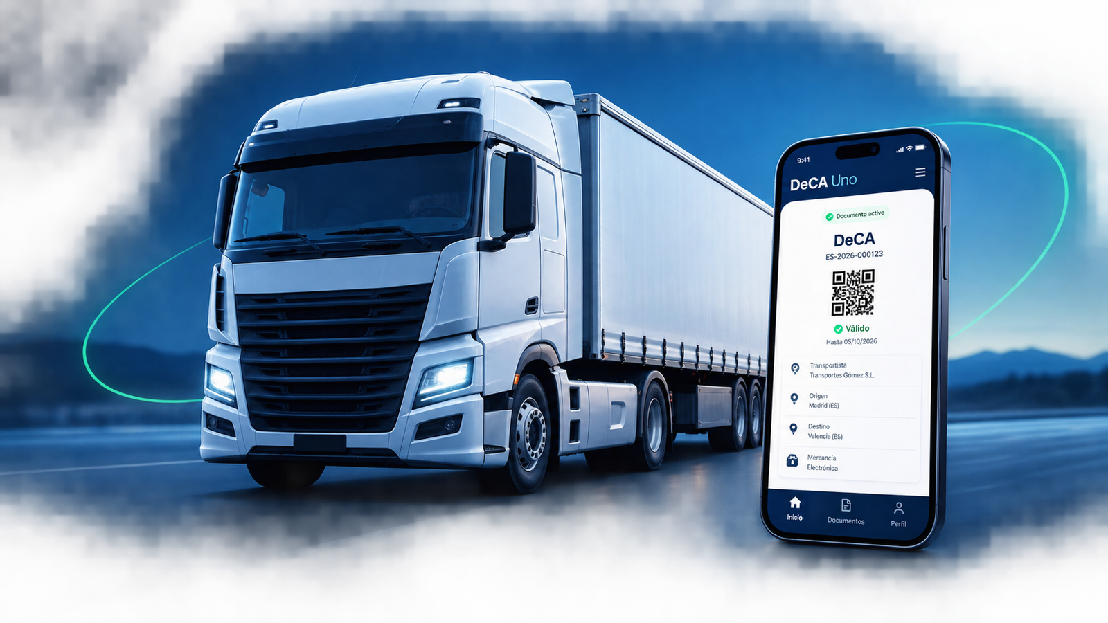 DeCA Uno - gestión electrónica del documento de control para transporte
